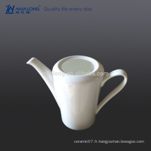 Plain White Arabic Coffee Pot